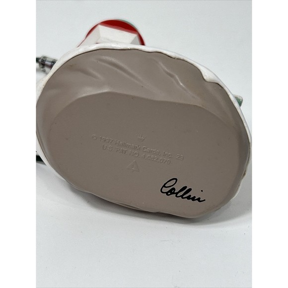 Hallmark Keepsake Ornament Lighthouse Greetings Flashing Light Tree Mr Mrs Claus - Picture 8 of 9